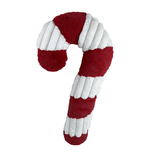 Petlou Holiday 2025 Candy Cane Plush Dog Toy, 26