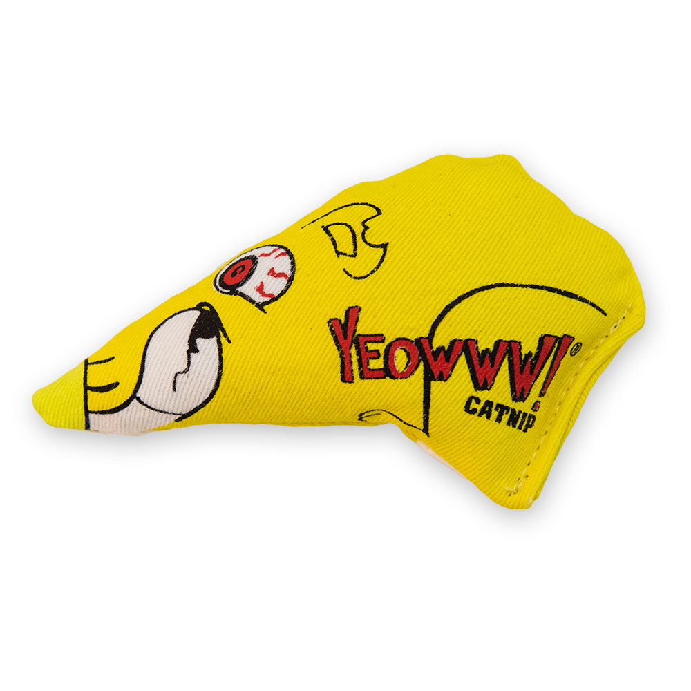 Yeowww! Catnip Filled Lady Chubby Mouse Cat Toy