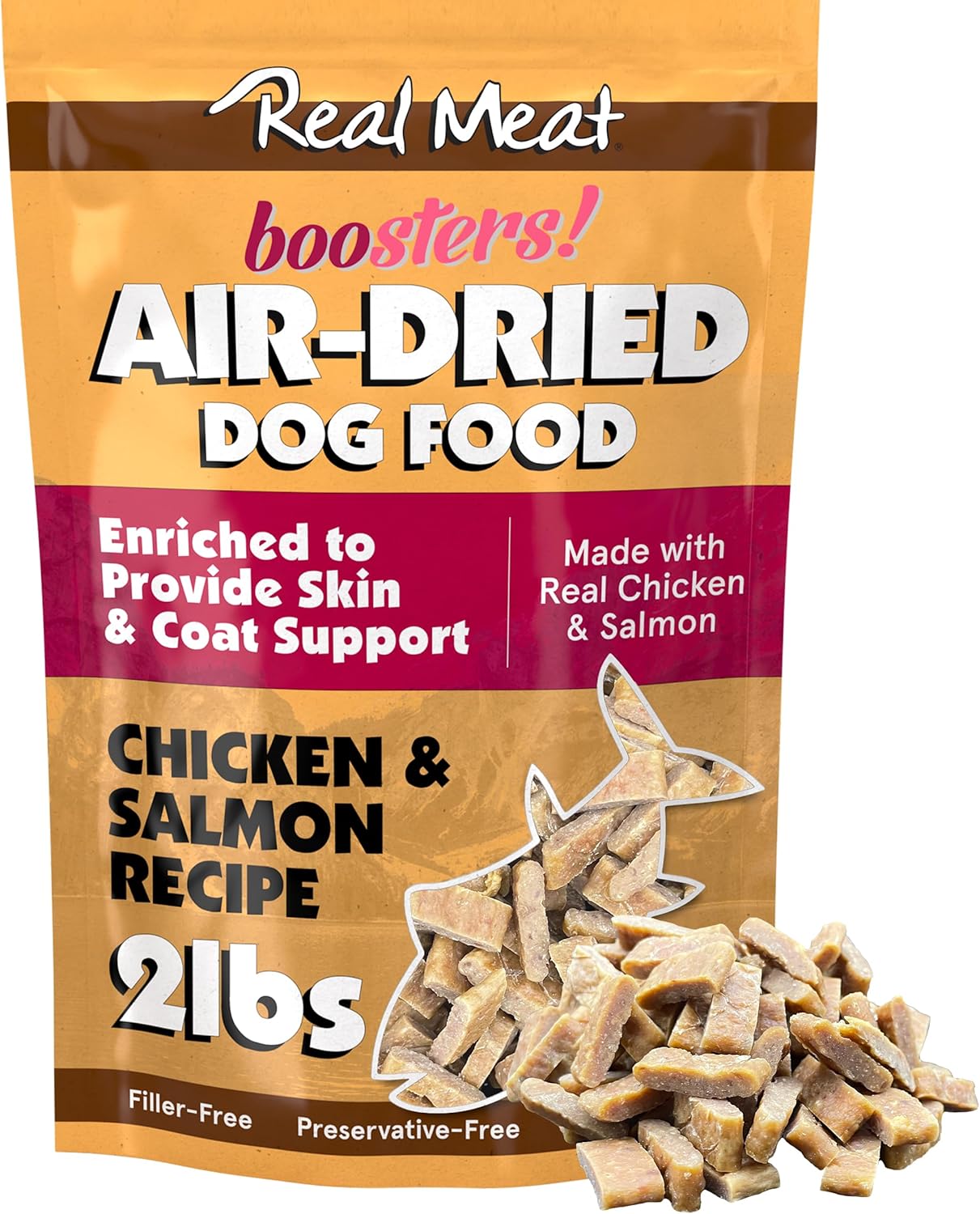 The Real Meat Company Chicken with Salmon Dehydrated Dog Food, 2lb