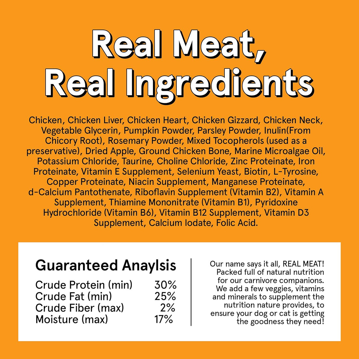 The Real Meat Company Air-Dried Cat Food, Chicken