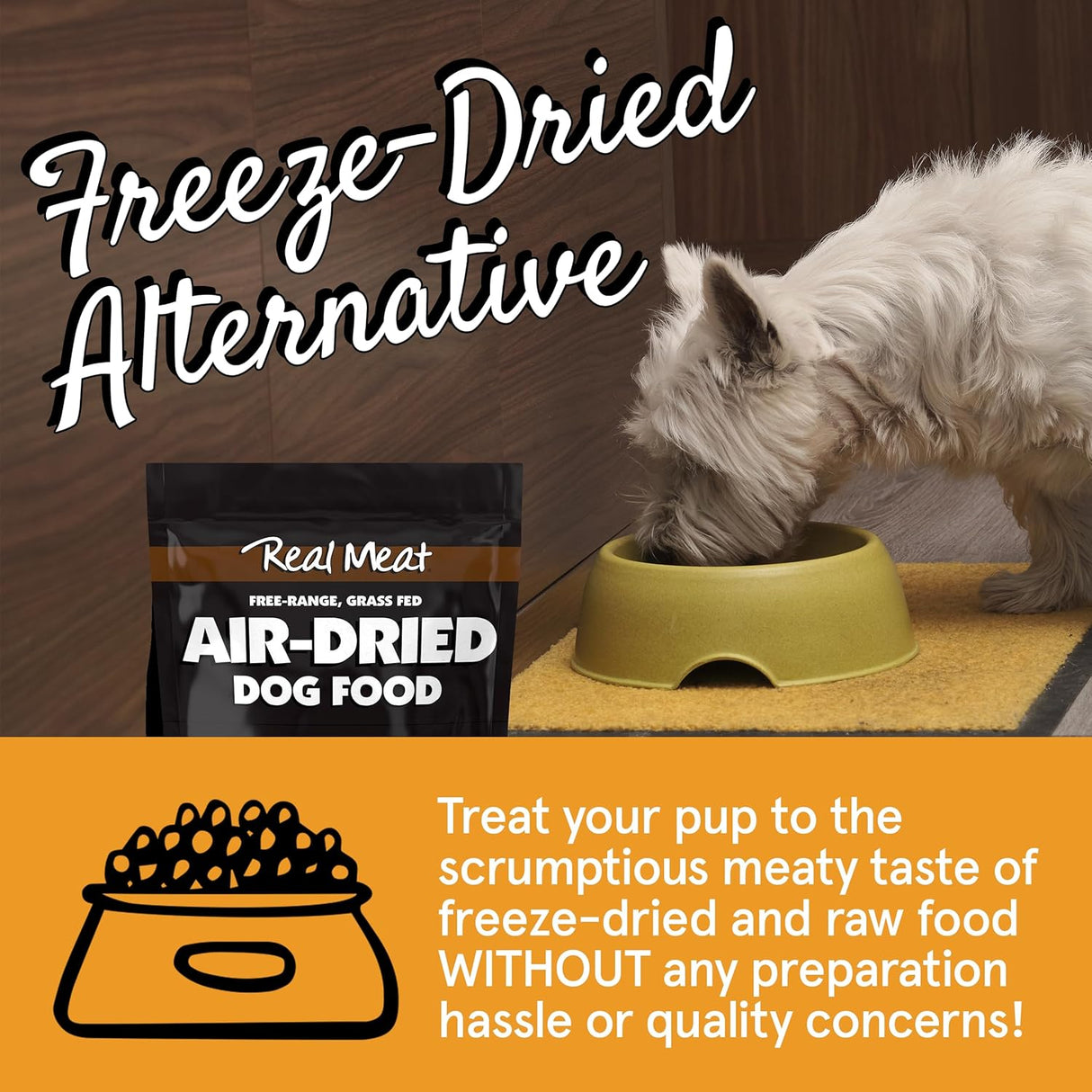 The Real Meat Company Air-Dried Dog Food, Venison