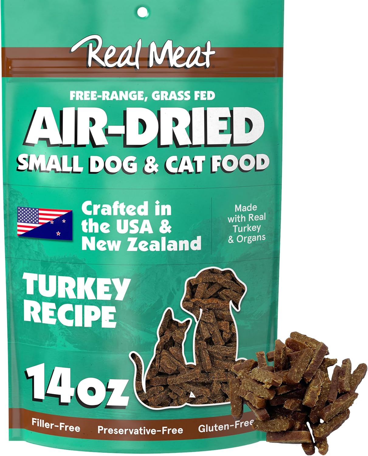 The Real Meat Company Air-Dried Cat Food, Turkey