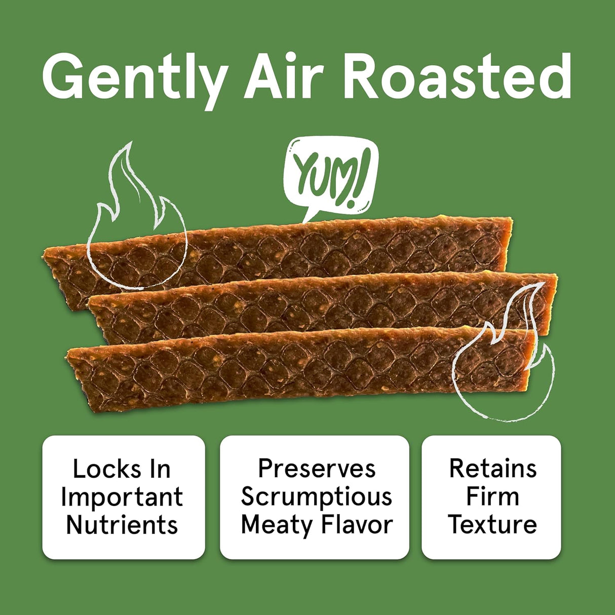 The Real Meat Company Roasted Beef Jerky Dog Treats