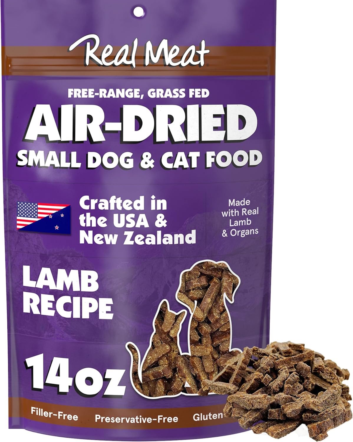 The Real Meat Company Air-Dried Cat Food, Lamb