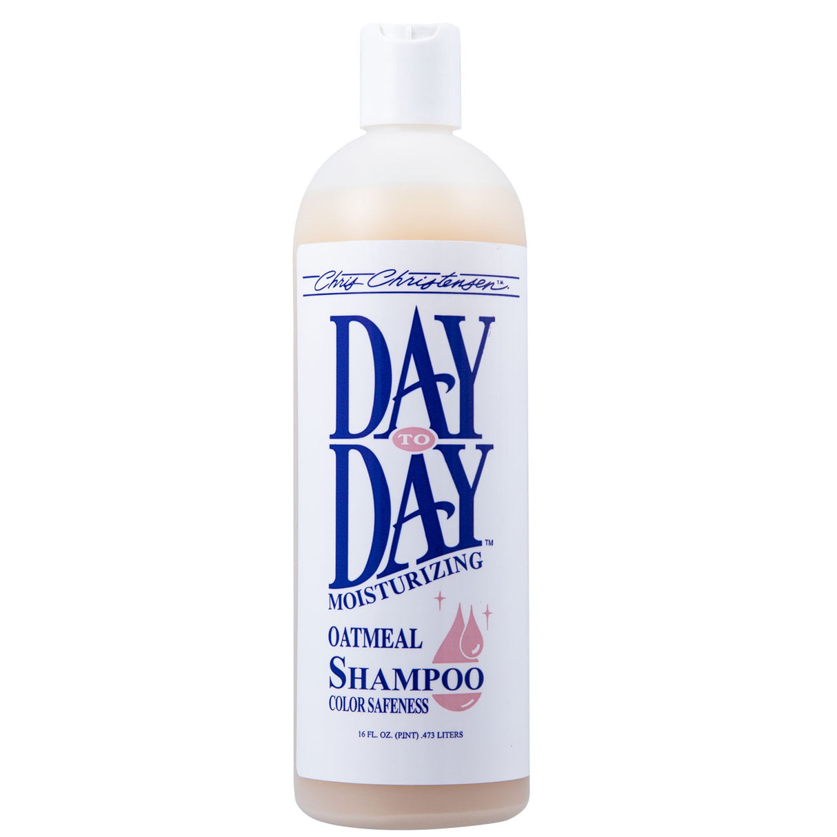 Chris Christensen Day to Day Moisturizing Oatmeal Dog Shampoo, 16oz