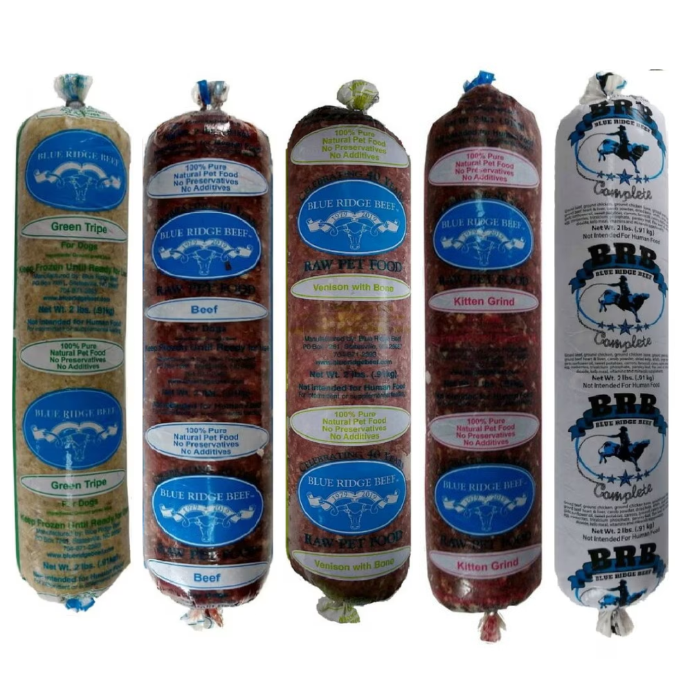 Blue Ridge Raw Frozen Dog & Cat Food