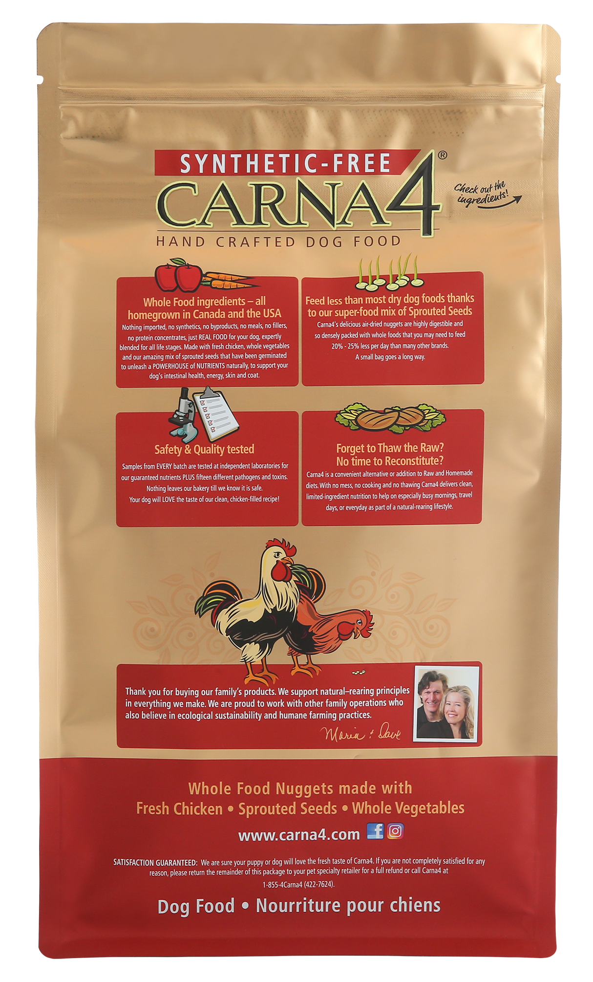 Carna4 All Life Stages Chicken Formula Dry Dog Food