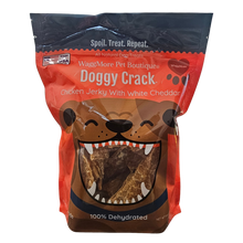 WaggMore Doggy Crack White Cheddar Chicken Jerky Dog Treats, 8oz