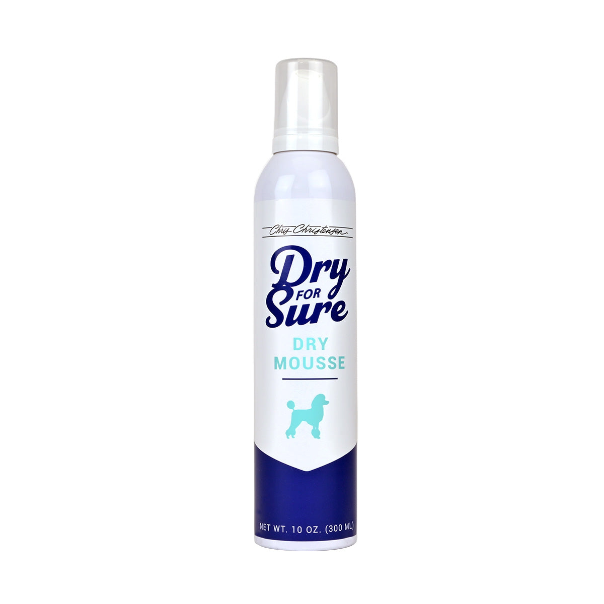 Chris Christensen Dry For Sure Dry Mousse For Dogs, 10oz