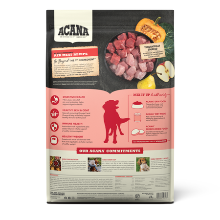 Acana Red Meat Recipe Dog Food