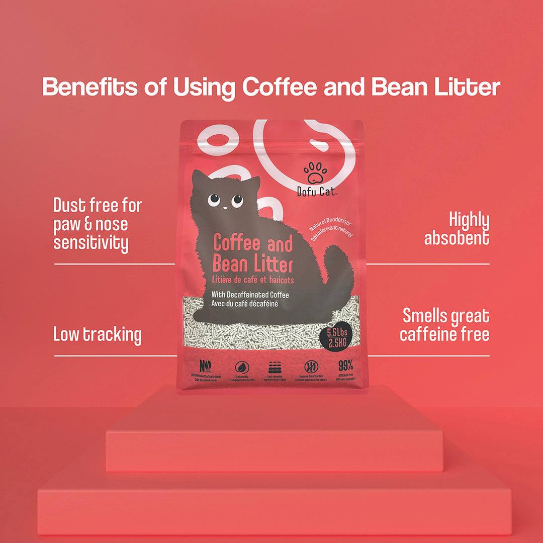 Dofu Cat Coffee & Bean Tofu Clumping Cat Litter