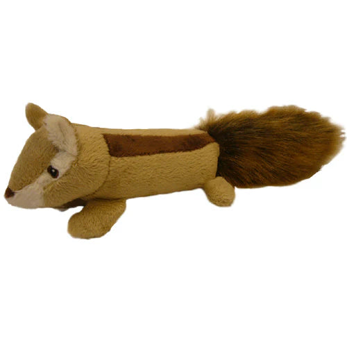 Petlou Ez Chipmunk Plush Dog Toy, 11"