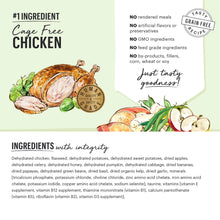 The Honest Kitchen Grain Free Chicken Recipe Dehydrated Dog Food 1.5 oz Single Serve Pack x 10