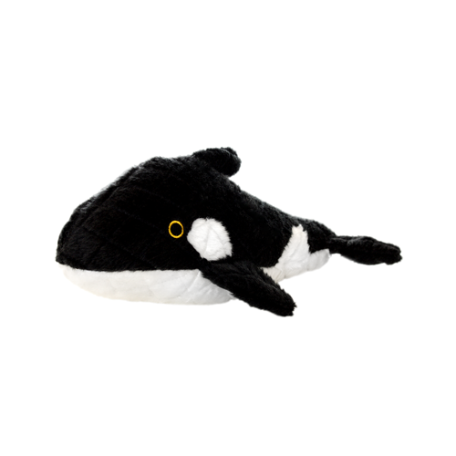 Tuffy Mighty Ocean Whale Plush Dog Toy