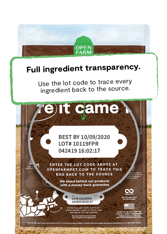 Open Farm Pasture-Raised Lamb and Ancient Grains Dry Dog Food