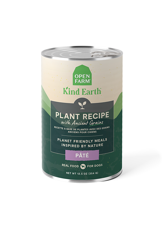 Open Farm Kind Earth Plant Recipe Pate Wet Dog Food, 12/12.5oz