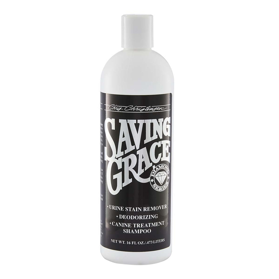 Chris Christensen Diamond Series Saving Grace Urine Stain Removing Shampoo for Dogs and Cats, 16oz