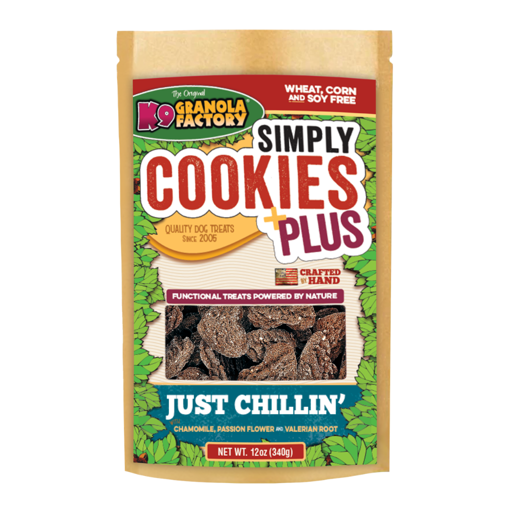 K9 Granola Factory Functional Simply Cookies Dog Treats, Just Chillin