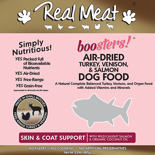 The Real Meat Company Turkey & Venison with Salmon Dehydrated Dog Food, 2lb