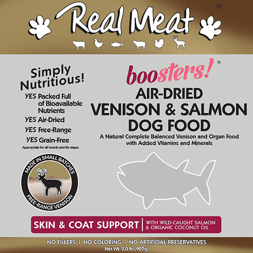 The Real Meat Company Venison with Salmon Dehydrated Dog Food, 2lb