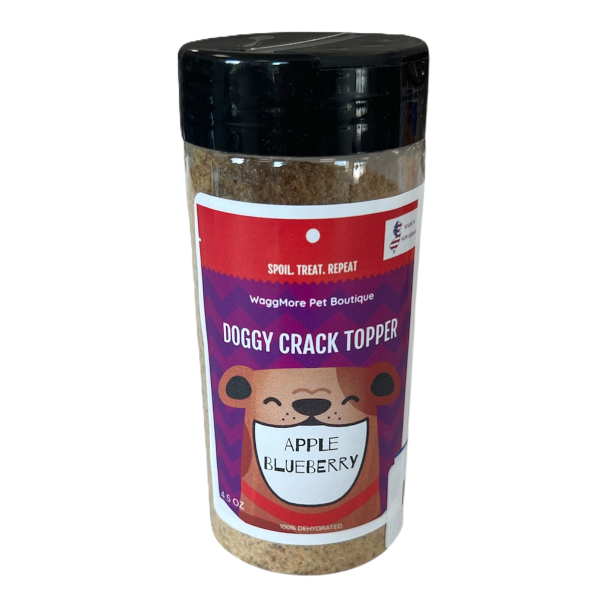 WaggMore Doggy Crack Apple & Blueberry Food Topper, 4.5 oz