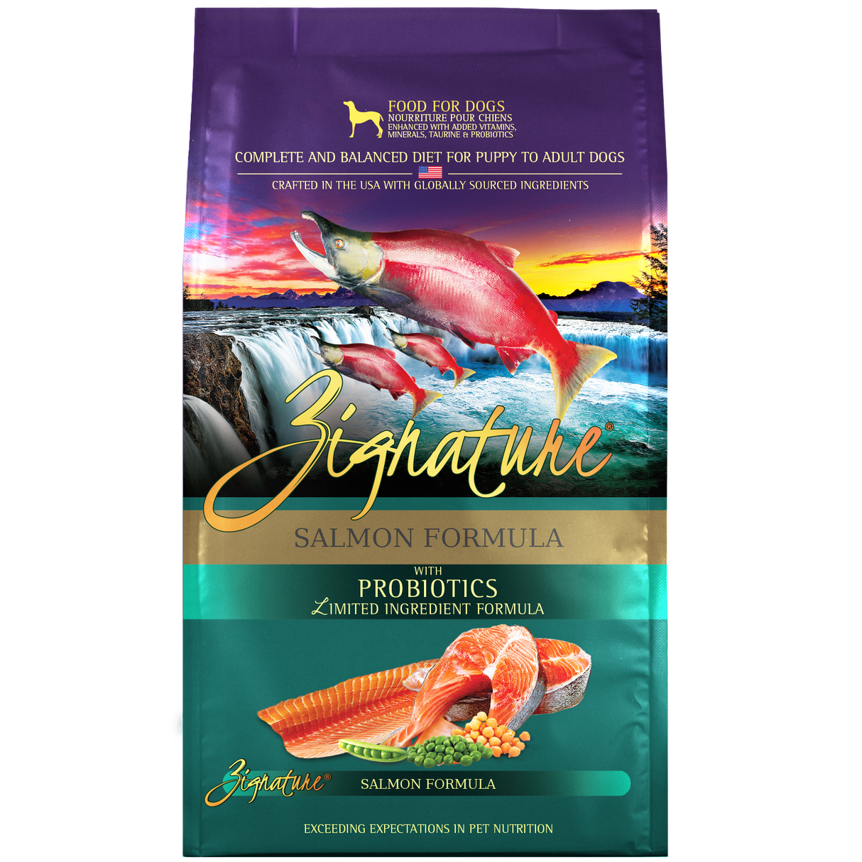 Zignature Limited Ingredient Salmon Formula Grain Free Dog Food