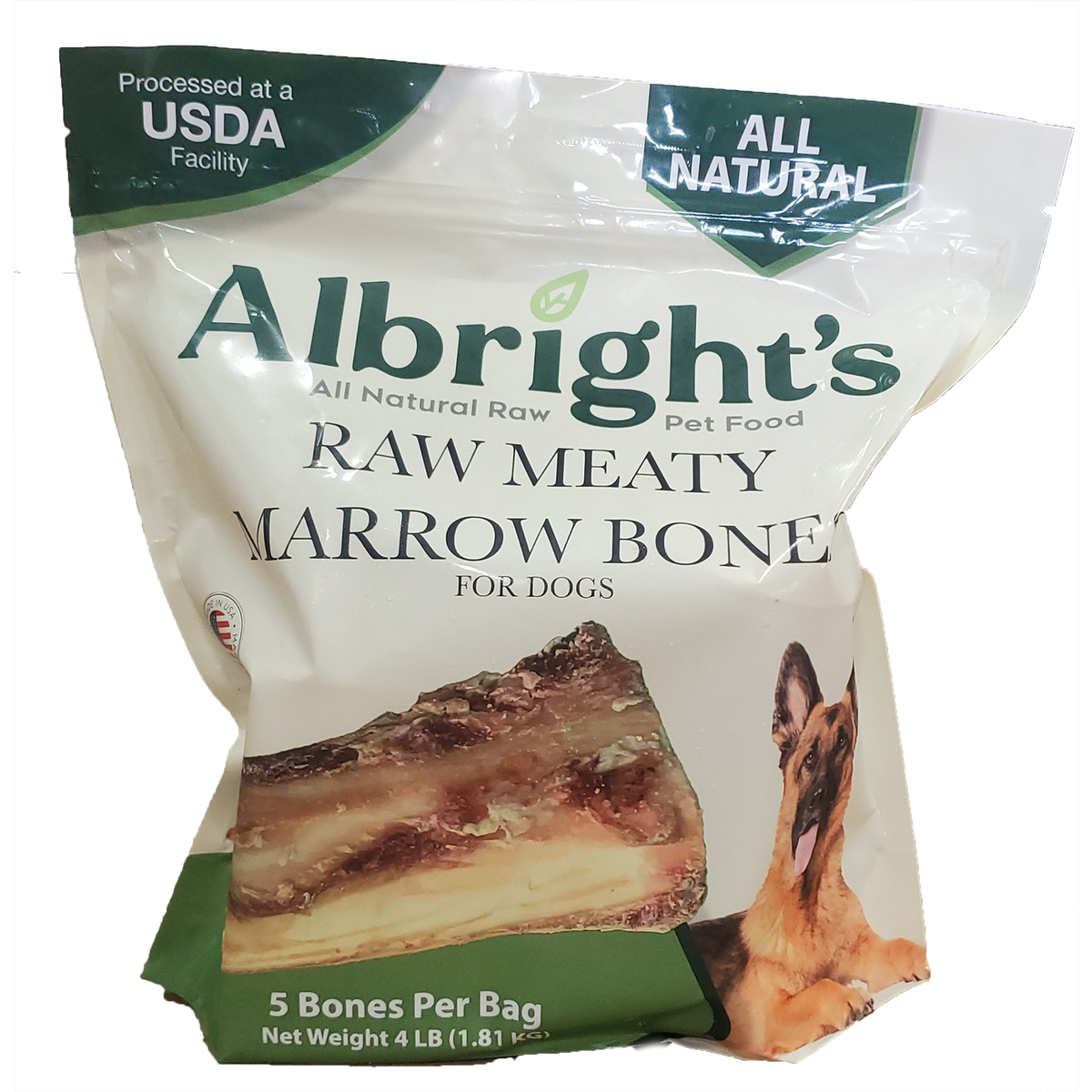 Albright's Raw Beef Bones for Dogs – Pack Dental Dog Treat