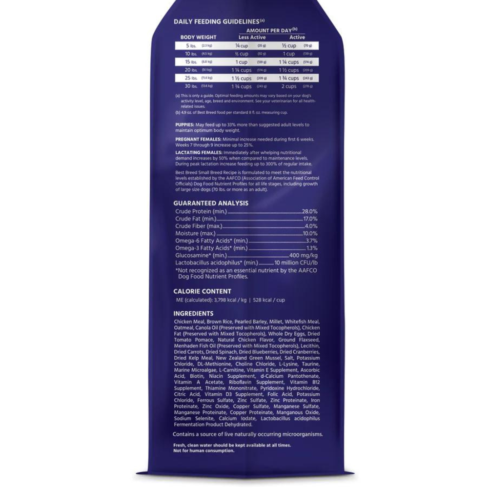 Dr Gary's Best Breed Toy-Small Breed Recipe Dry Dog Food