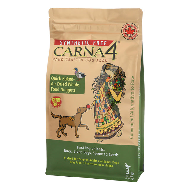 Carna4 Synthetic Free Duck Dry Dog Food