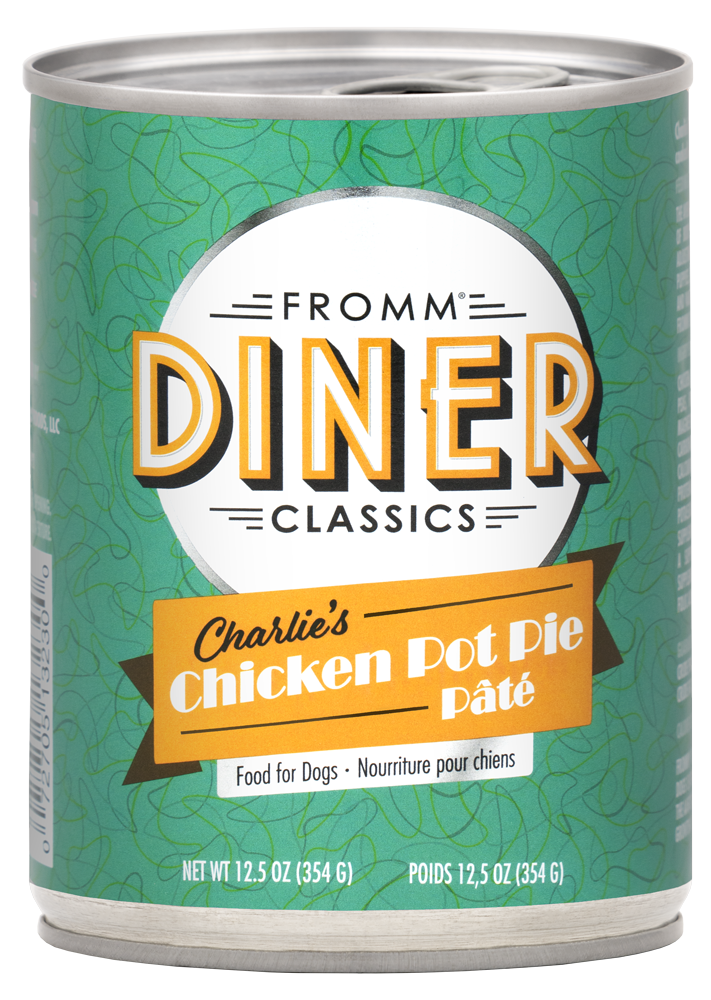 Fromm Charlie s Chicken Pot Pie Pate Canned Dog Food 12 12.5oz
