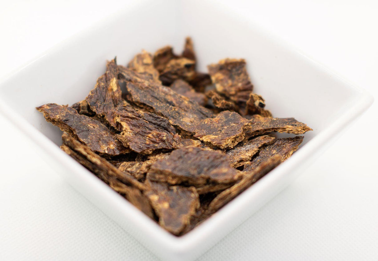 Goodness Gracious Human Grade Liver Nibbles Jerky Dog Treats, 3oz bag