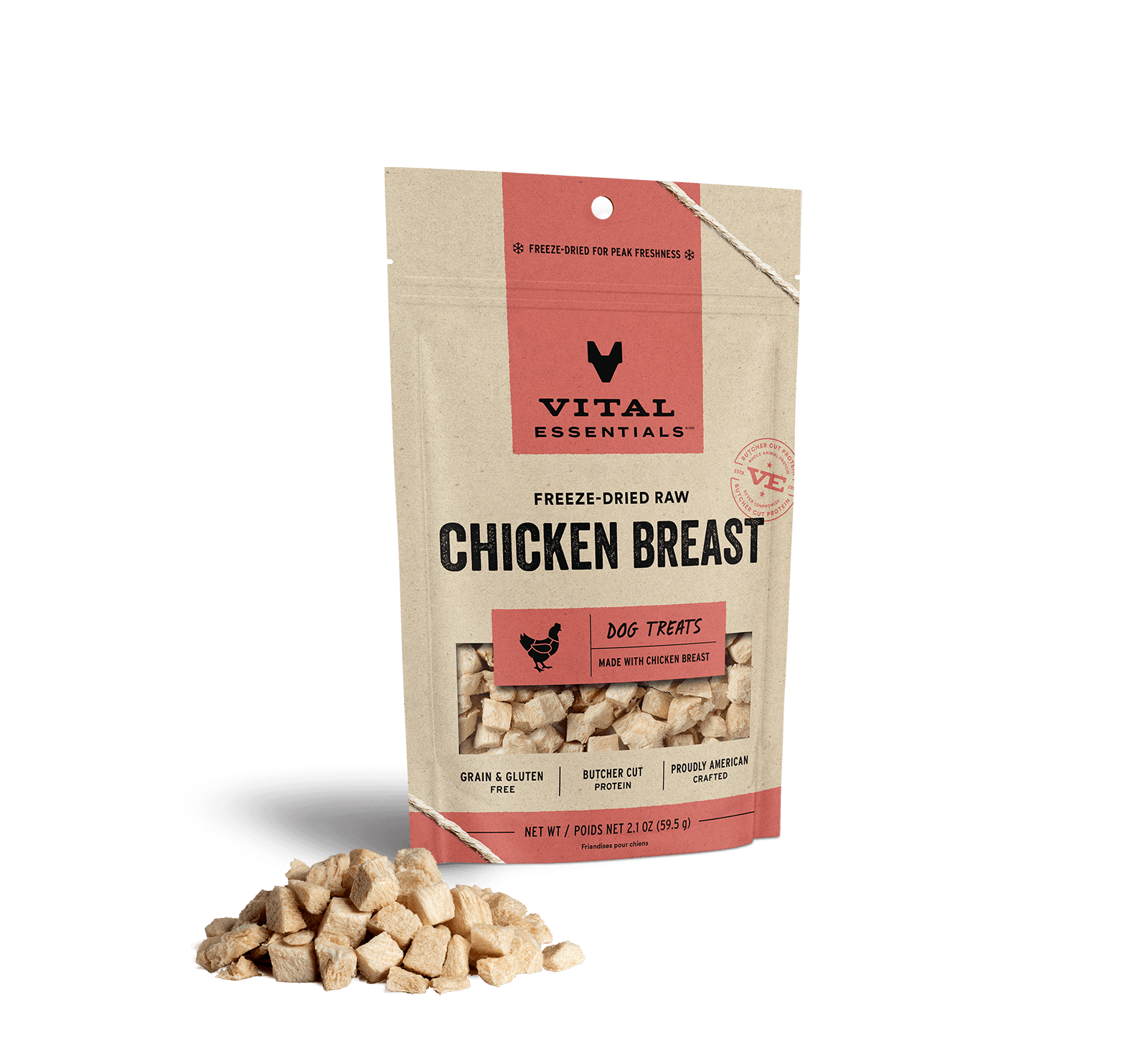 Dried chicken dog clearance treats