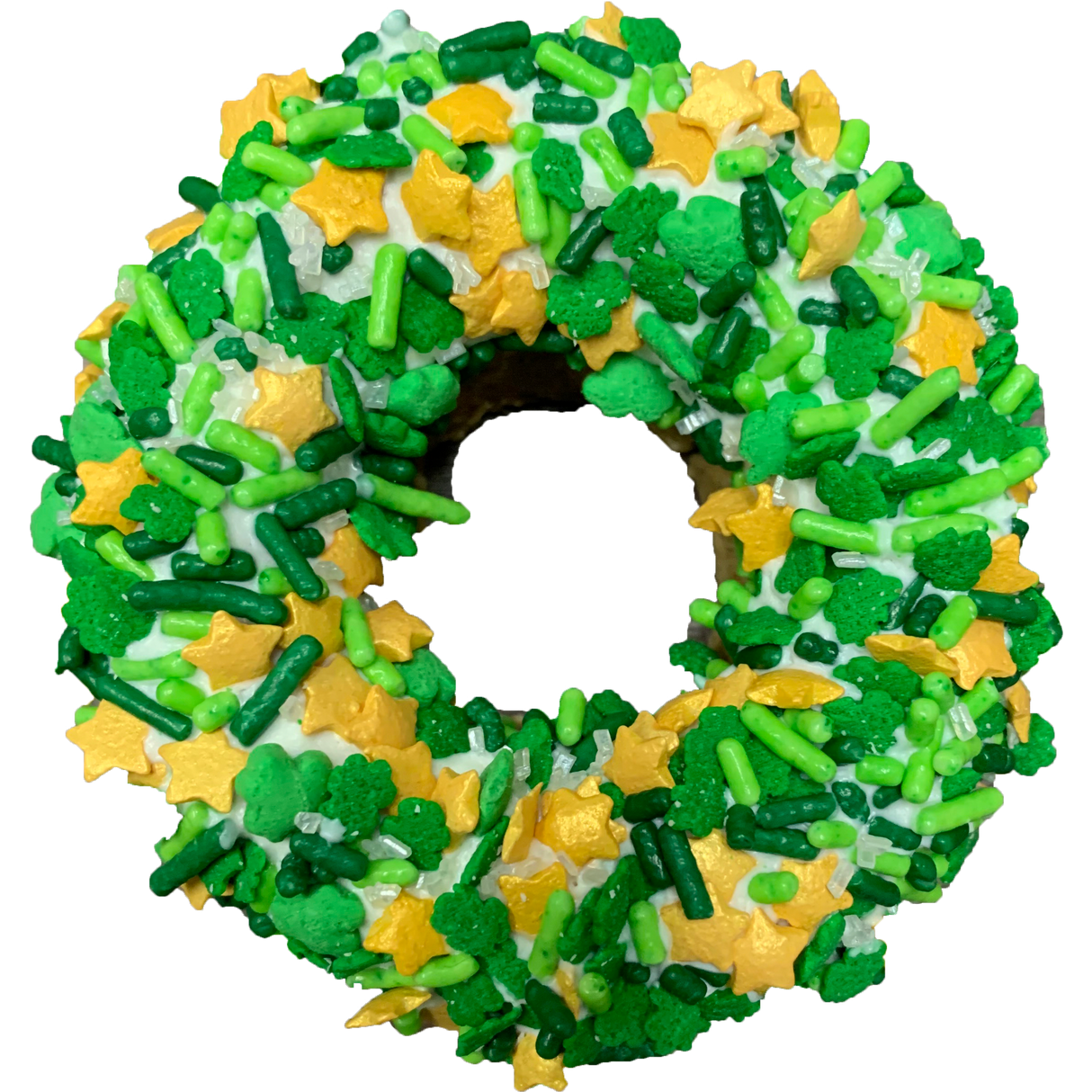 K9 Granola Factory Donut Shop Gourmet Donut For Dogs, Leprechaun