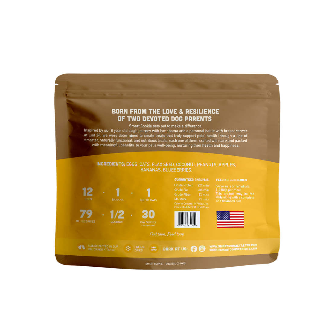 Smart Cookie Barkery Breakfast Food Topper For Dogs, 15oz