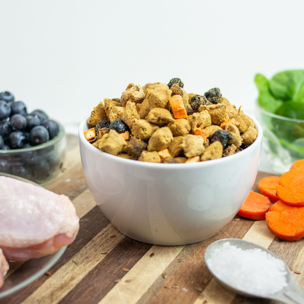 The Simple Food Project Synthetic-Free Freeze Dried Dog Food - Chicken & Turkey Recipe