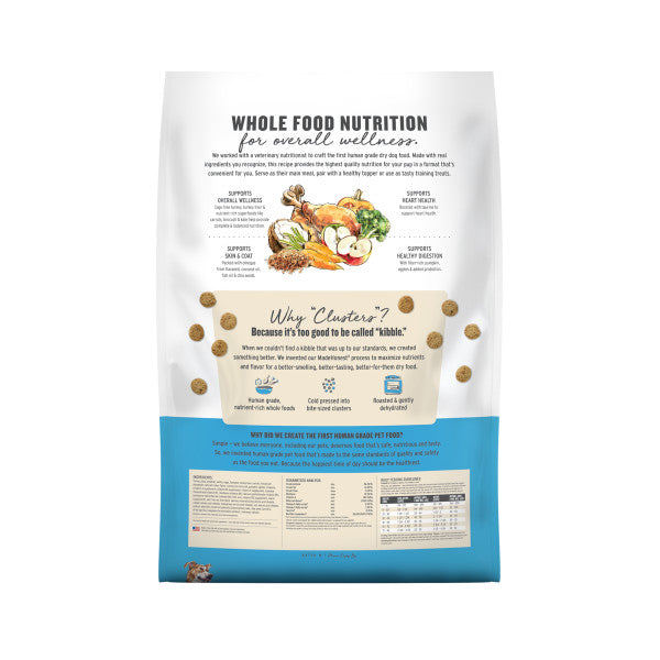 The Honest Kitchen Gourmet Grain Free Whole Food Clusters Turkey & Superfoods Recipe Dry Dog Food