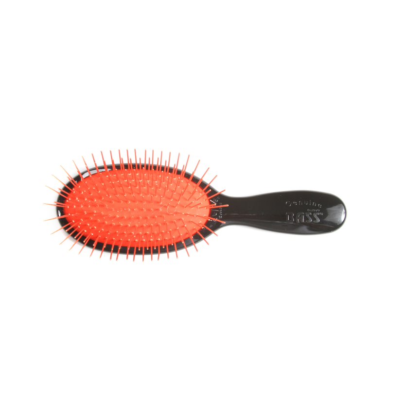 Bass Brushes Elite Small Pocket Size Nylon Pin Brush For Dogs, ESWP