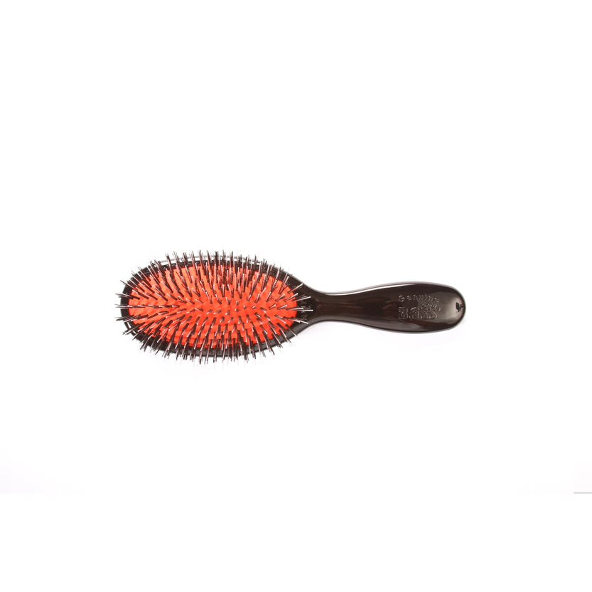 Bass Brushes Elite Junior Boar Hair Nylon Pin Brush For Dogs, EJR