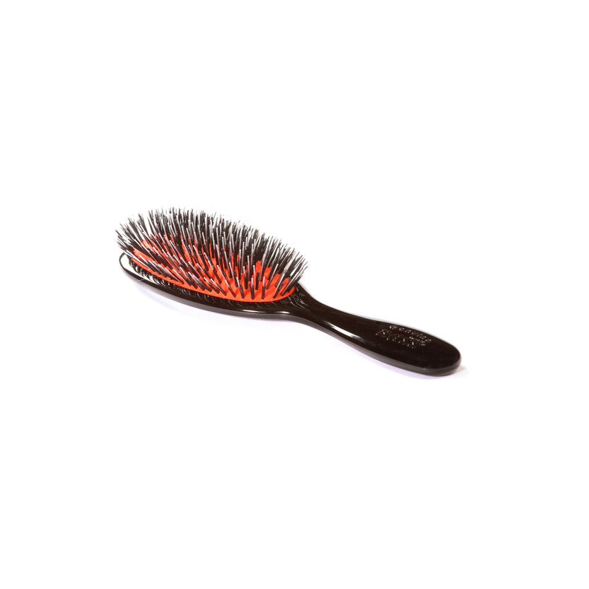 Bass Brushes Elite Junior Boar Hair Nylon Pin Brush For Dogs, EJR