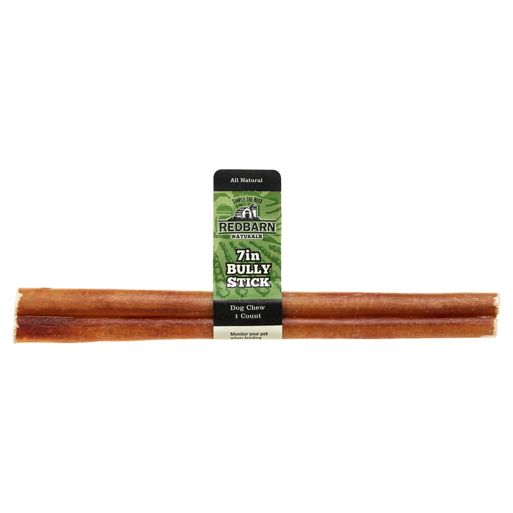 Redbarn Bully Stick Dog Treat, 7in