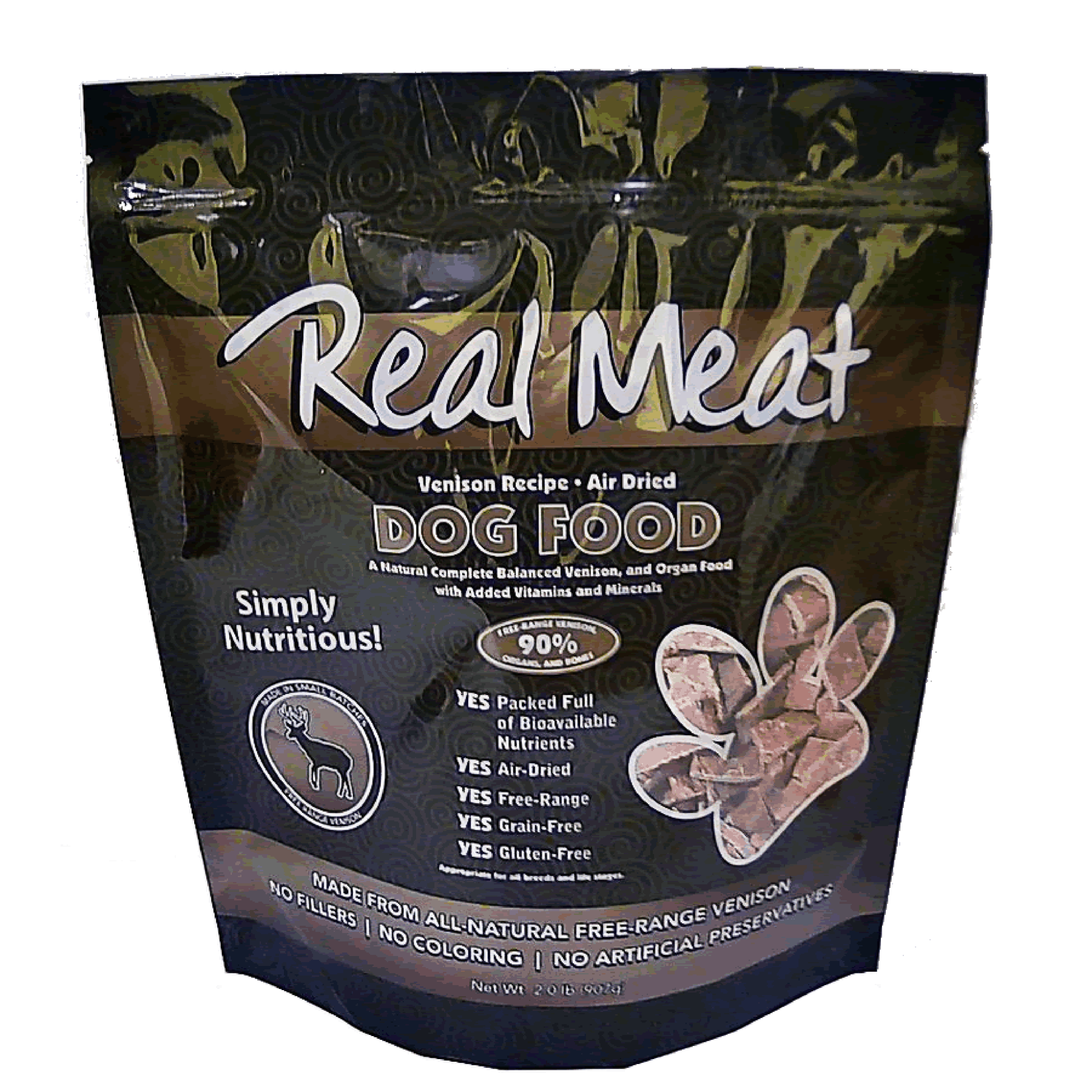 The Real Meat Company Air-Dried Dog Food, Venison
