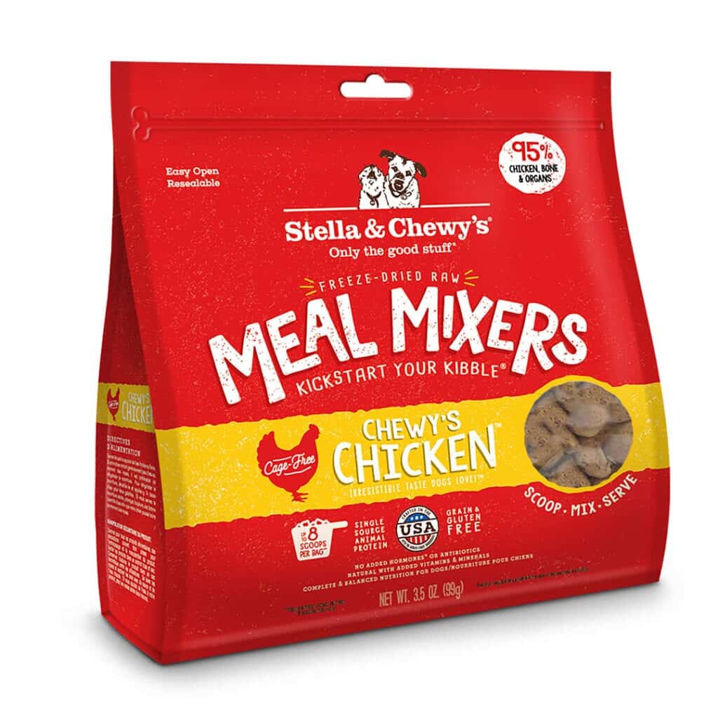 Stella & Chewy's Chicken Freeze-Dried Meal Mixers For Dogs