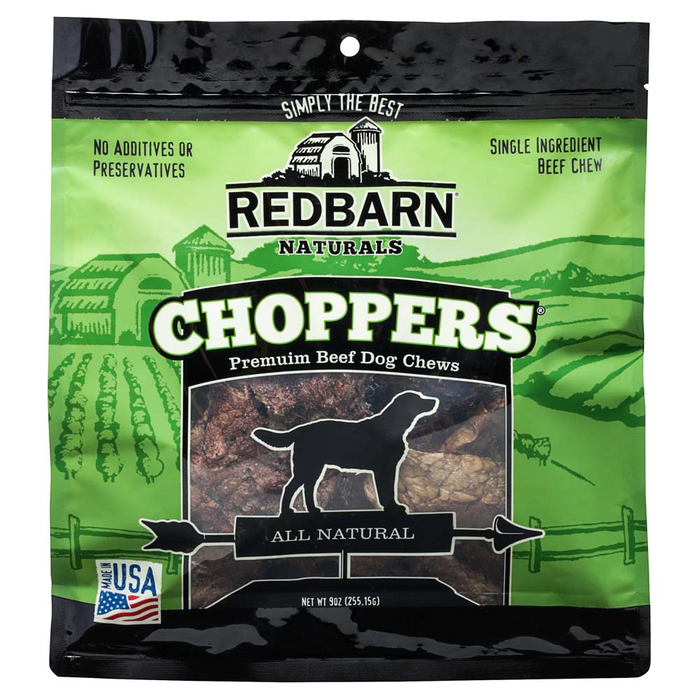 Redbarn Choppers Dog Treats, 9-oz bag