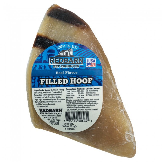 Redbarn Beef Filled Hoof Chew For Dogs