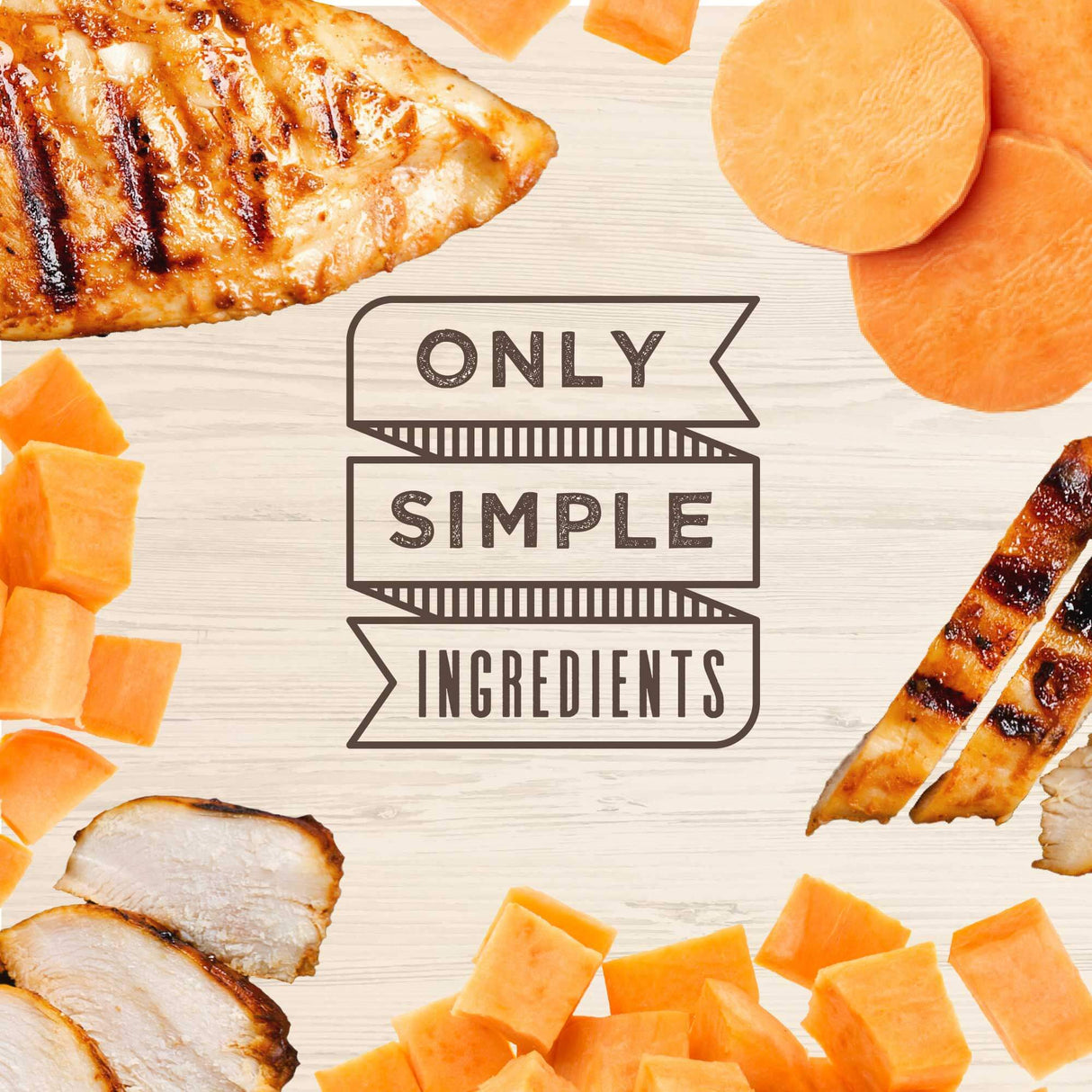 Cloud Star Wag More Bark Less Grain Free Chicken & Sweet Potato Jerky Dog Treats, 10oz