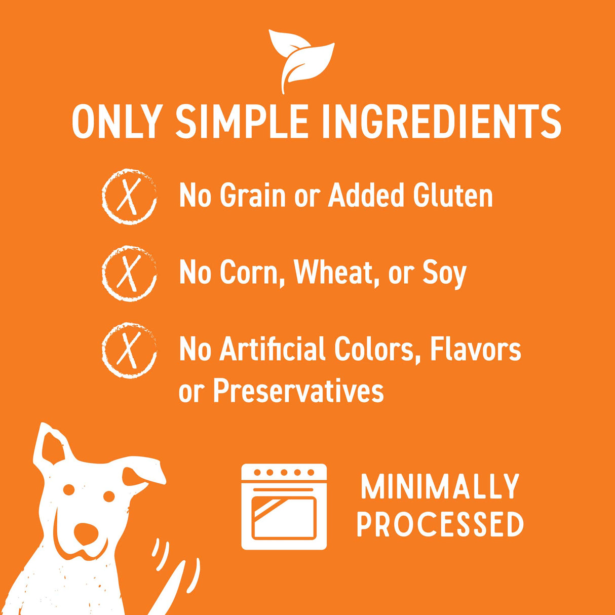 Cloud Star Wag More Bark Less Grain Free Oven Baked Dog Treats with Peanut Butter & Apples, 14oz