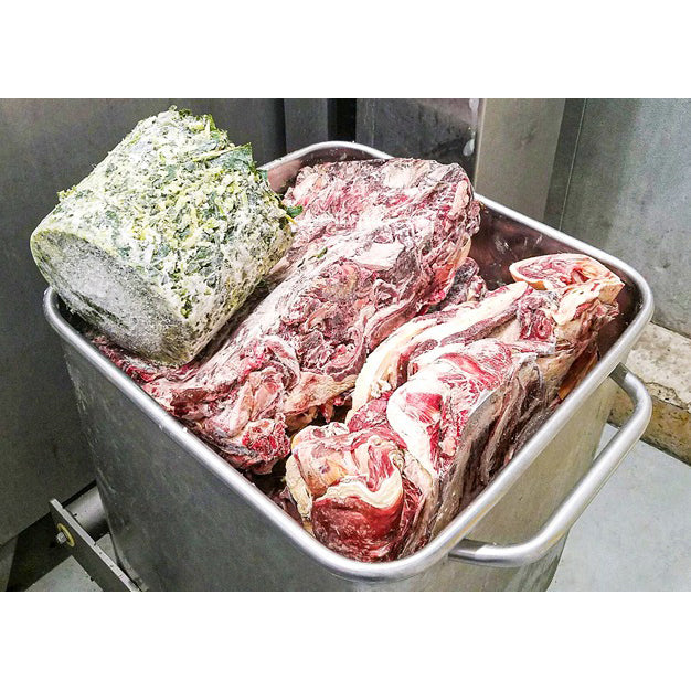 Answers Pet Food Frozen Raw Beef Dog Food Patties, 20lb