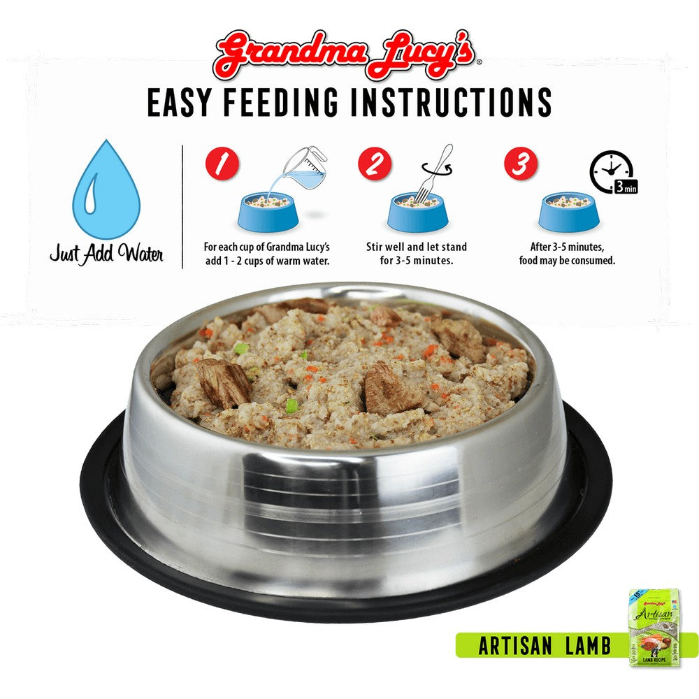 Grandma Lucy's Artisan Lamb Grain-Free Freeze-Dried Dog Food