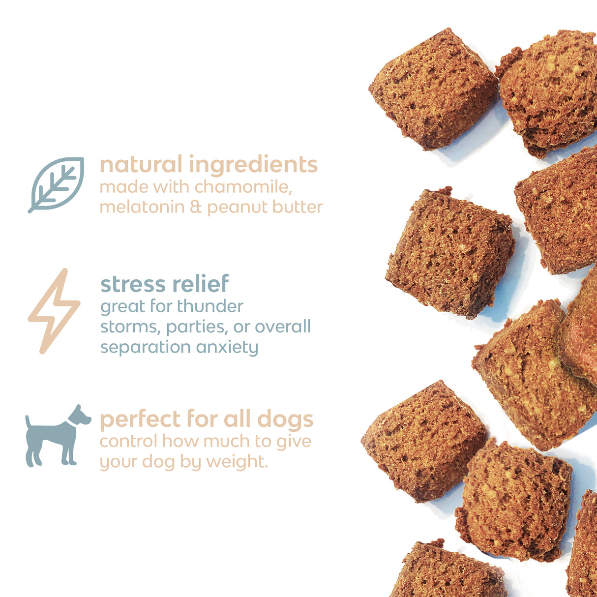 Mount Ara CHILL Sweet Potato Recipe Calming Treats For Dogs, 4oz