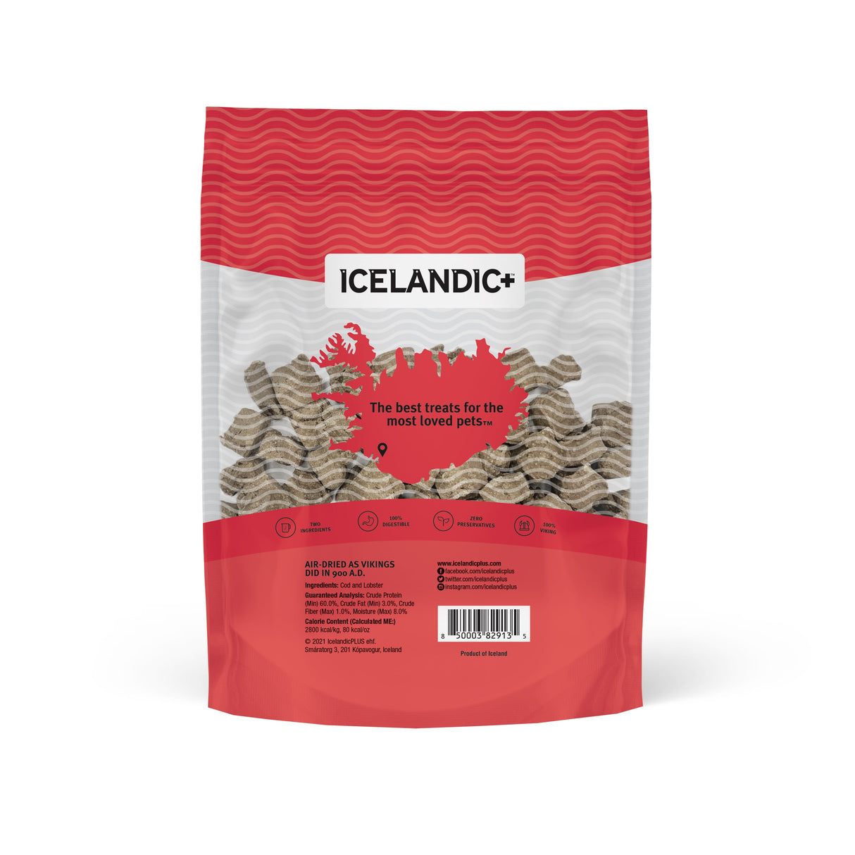 Icelandic+ Combo Bites Cod & Lobster Soft Dog Treats, 2.5oz
